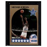 Michael Jordan 1990 NBA Hoops #5 Basketball card
