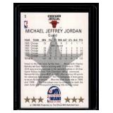 Michael Jordan 1990 NBA Hoops #5 Basketball card