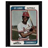 Lou Brock 1974 Topps #60 Vintage Baseball Card