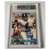 Brett Favre RC 1991 Stadium Club Beckett Graded 8.5 NM-MT+ Rookie Football Card