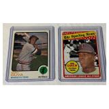 Tony Oliva 2 Vintage Baseball Card Lot