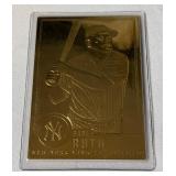 Babe Ruth Gold 1996 TMG #30 Baseball Card