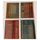 4-Card Vintage Baseball Star Lot - Rickey Henderson 2nd Year, Ozzie Smith 2nd Year and Traded, Bruce Sutter 2nd Year