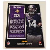Stefon Diggs RC Relic 2015 Rookies and Stars Dress For Success #DS13 Rookie Minnesota Vikings Football Card