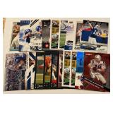 Peyton Manning 19-Card Football Lot