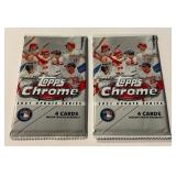 2021 Topps Chrome Baseball Update Series 2 Pack Lot - #1