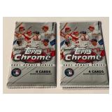 2021 Topps Chrome Baseball Update Series 2 Pack Lot - #2