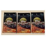2021 Topps Chrome Tennis 3 Pack Lot - #1
