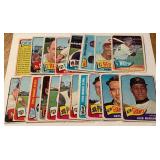 1965 Topps Baseball 18 Card Vintage Lot With Stars