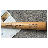 Hank Aaron Signed with Full JSA LOA Full Size Adirondack Big Stick Pro Model Baseball Bat