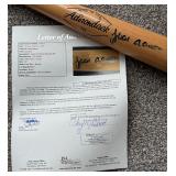 Hank Aaron Signed with Full JSA LOA Full Size Adirondack Big Stick Pro Model Baseball Bat