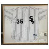 Frank Thomas Signed With JSA Full LOA Jersey Framed (or unframed) - Rawlings Size 52 Chicago White Sox Baseball