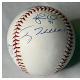 Minnesota Twins Signed Baseball - Blyleven, Gardenhire, Lohse, and More - Rawlings OMLB Selig Ball
