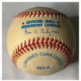 Juan Berenguer Signed Baseball Rawlings OALB Budig Ball - Minnesota Twins