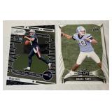 Drake Maye 2 Card Rookie Football Lot
