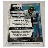 Sauce Gardner Auto RC 2023 Leaf Draft #BA-SG1 Football Rookie Card