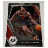 Anthony Edwards RC 2021 Prizm Draft Picks #65 Rookie Minnesota Timberwolves Basketball Card
