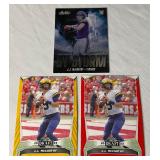 JJ McCarthy 3 Card Rookie Minnesota Vikings Football Card