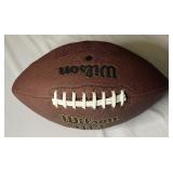 Vernon Davis Signed Wilson NFL Football With Beckett Witnessed COA