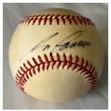 Jose Canseco Signed Baseball Rawlings OALB Brown Ball With JSA COA