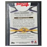 2014 Jerick McKinnon Topps Platinum NFL Rookie Auto 08/15 Sealed Redemption Minnesota Vikings Football Card No. 43