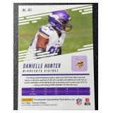 2021 Danielle Hunter Panini Prestige Gold Diamond Auto 44/50 NFL Minnesota Vikings Football Card No. 161
