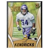 2015 Erick Kendricks Panini Rookies and Stars Gold 24/25 Minnesota Vikings Rookie Football Card No. 129