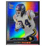 2000 Randy Moss Pacific Prism Randy Moss Minnesota Vikings Football Card No. 51