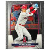 2023 Shohei Ohtani MLB Bowman Chrome Los Angeles Angels/Los Angeles Dodgers Baseball Card No. 67