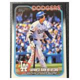 2024 Shohei Ohtani MLB Topps Update Series "Ohtani Stands Alone" Los Angeles Dodgers Baseball Card No. US123