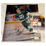Pat Verbeek Signed 8x10" Hockey Photo With JSA COA
