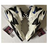Doug West Signed 2x Nike Air Force Shoes Size 13.5 With JSA COA - Minnesota Timberwolves Basketball