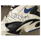 Doug West Signed 2x Nike Air Force Shoes Size 13.5 With JSA COA - Minnesota Timberwolves Basketball
