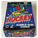 1990 Bowman Hockey 36 Pack Card Box
