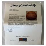 MICHAEL JORDAN AUTOGRAPHED Basketball with PSA / DNA Letter of Authenticity - Spalding Official NBA Ball and Case