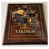 Minnesota Vikings Football Vintage Clock, Working