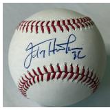 LaTroy Hawkins Autographed Baseball With MLB COA Rawlings OMLB Manfred Ball Minnesota Twins