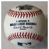 LaTroy Hawkins Autographed Baseball With MLB COA Rawlings OMLB Manfred Ball Minnesota Twins