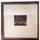 Pair of Framed J. Elizabeth Tasler Limited Edition Prints Red Mesa and Valley of the Gods