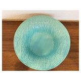 Majolica Jessica Italian Ceramic Serving Bowl, Blue, 12 Inch