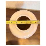 Hand-Painted Bob Wiscarson Parrot Vase Signed 12 Inch Tall