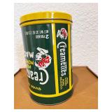 Vintage Creamettes Macaroni Advertising Tin Canister with Lid