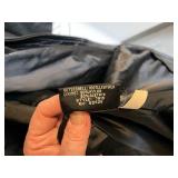 Pelle Studio Long Black Leather Trench Coat - Sz LargeÂ 