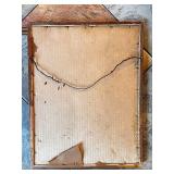 Pair of Framed Art Prints: Landscape and 