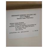 Karin Broker Etching Untitled #3 1993 Framed Art 41 x 29 in