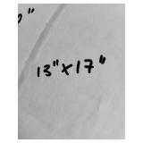 Framed Owl Artwork Print 13x17 Inches