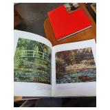 Collection of 4 Art and Graphic Novels Including Claude Monet, Goya, and Marvel 1602