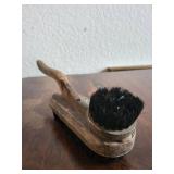 Vintage Double Brush with Wooden Handle
