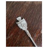 ** UNWEIGHED* Set of 2 Collectible Souvenir Spoons Cranbrook and Boston Sterling