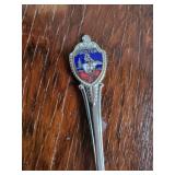 ** UNWEIGHED* Set of 2 Collectible Souvenir Spoons Cranbrook and Boston Sterling